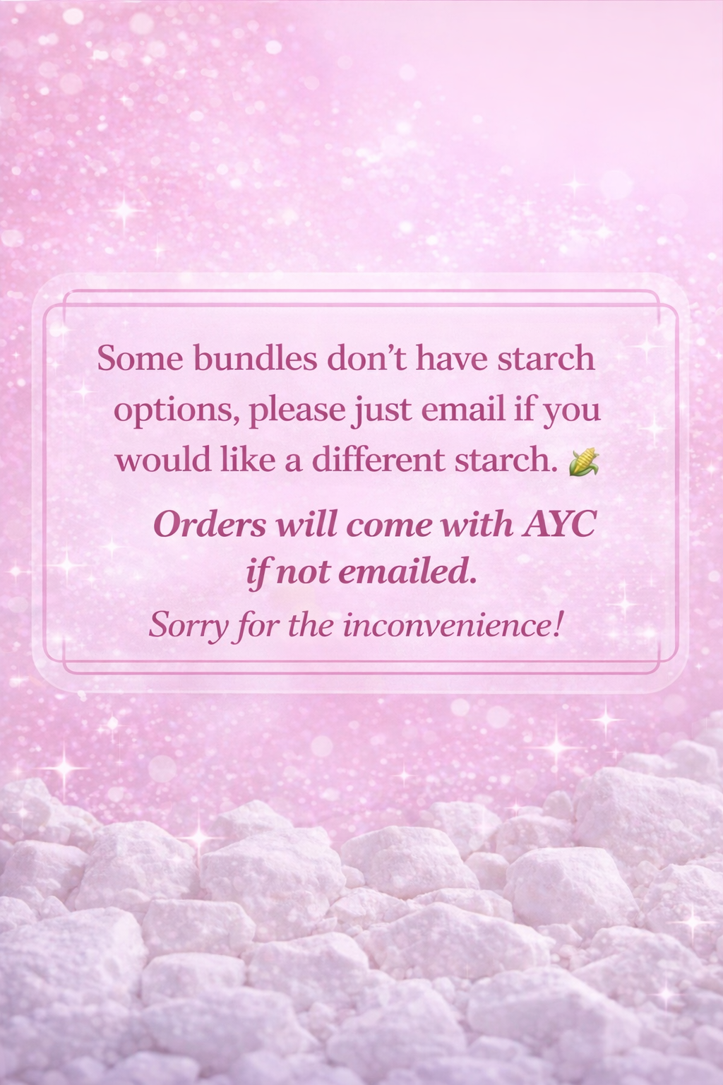 Mini chunk bag wax melts